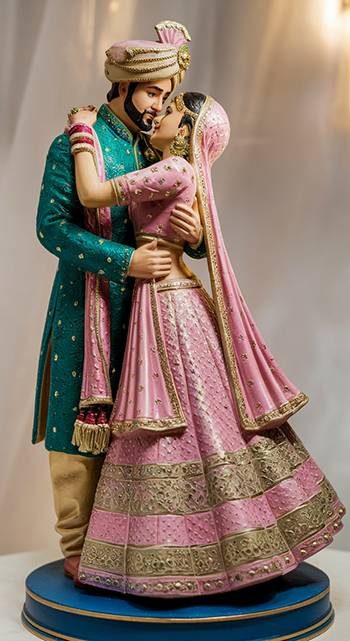 Wedding Couple Gift miniature replica